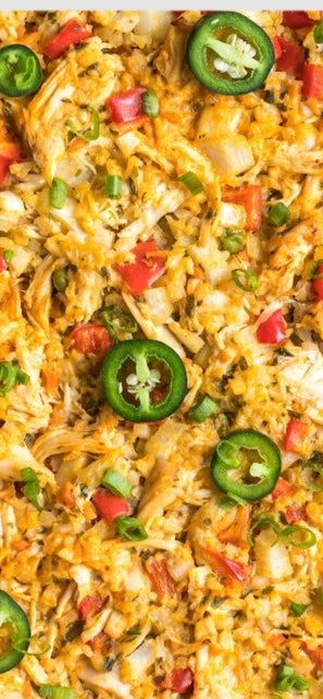 Buffalo Chicken Casserole