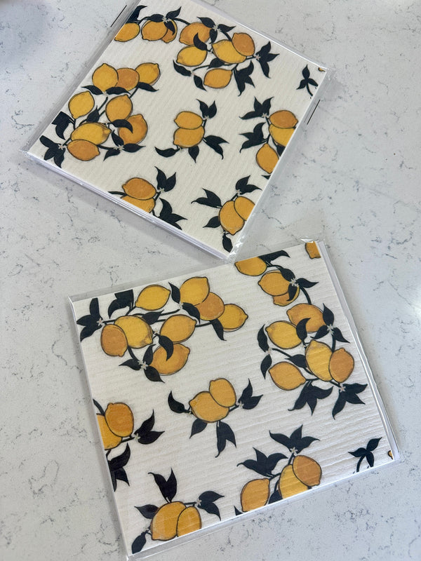 Lemon Dish Towel