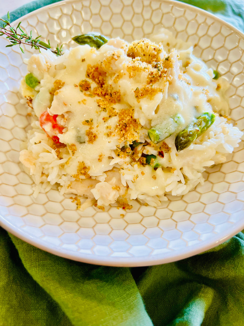 Grandma's Chicken And Vegetable Rice Bake Grandma's